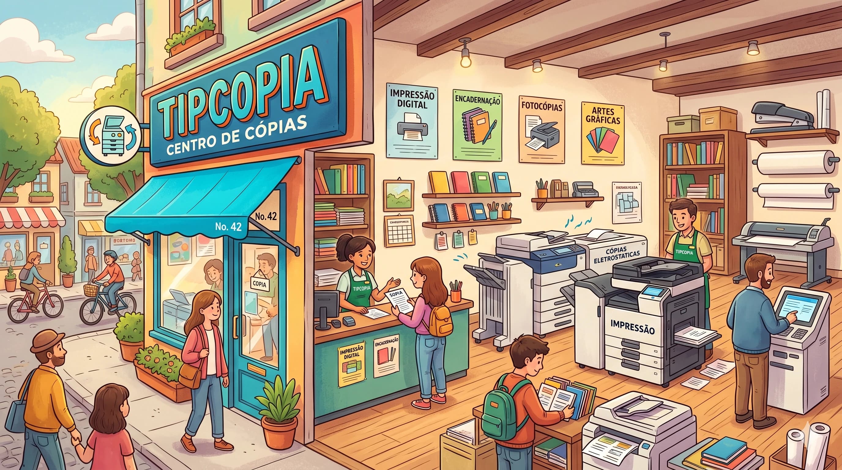 Tipcopia - Centro de Cópias